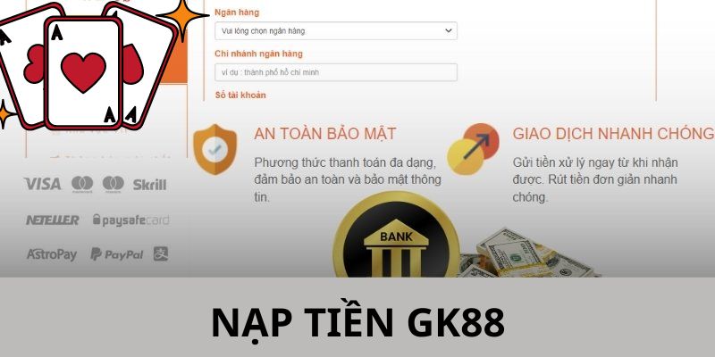 Nạp Tiền GK88